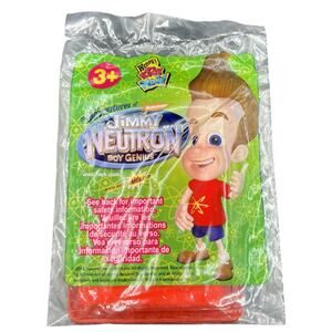 🚀 Wendy's Nickelodeon Jimmy Neutron Boy Genius Kids Meal Toy Vintage Y2K Sealed